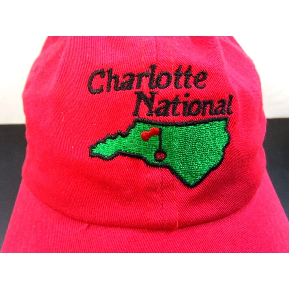 American Dry Goods Charlotte National Golf Course Hat Cap Adjustable - Picture 2 of 7